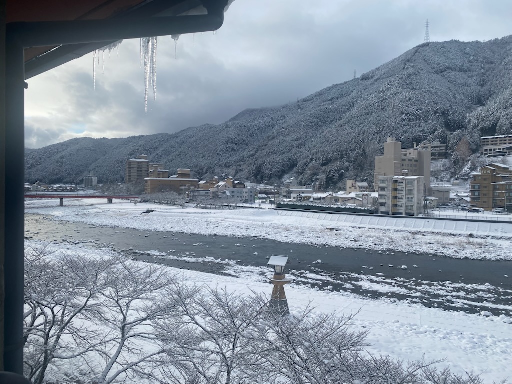 雪の下呂温泉